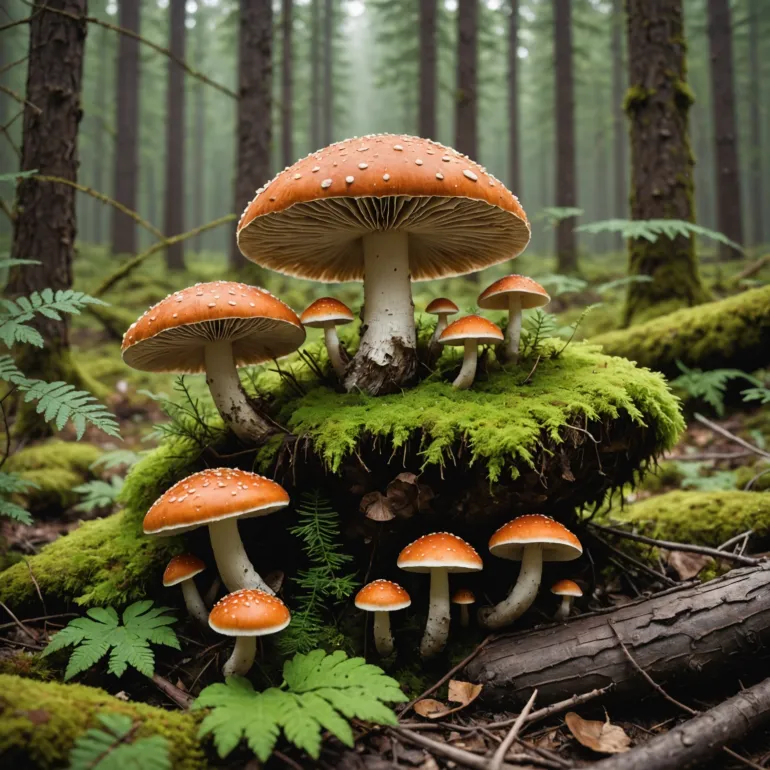 Погружение в мир самых редких грибов России: загадка Гериций коралловидный и другие природные сокровища