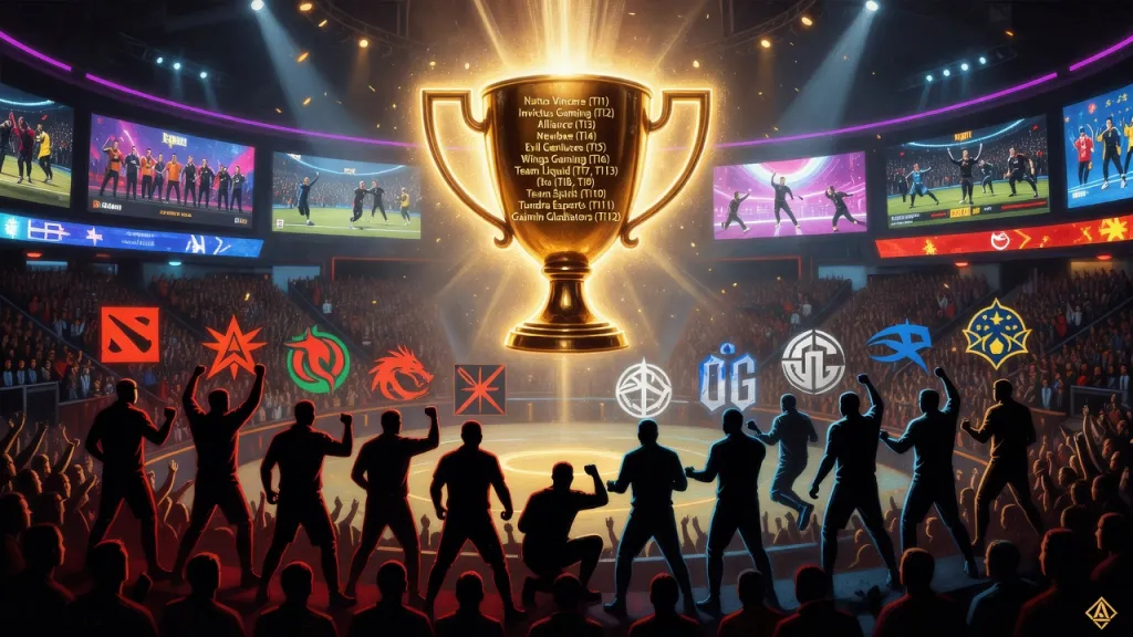 Все чемпионы The International по Dota 2: победители каждого TI